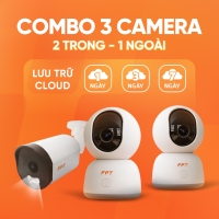 Combo 3 Camera (2 Trong - 1 Ngoài)